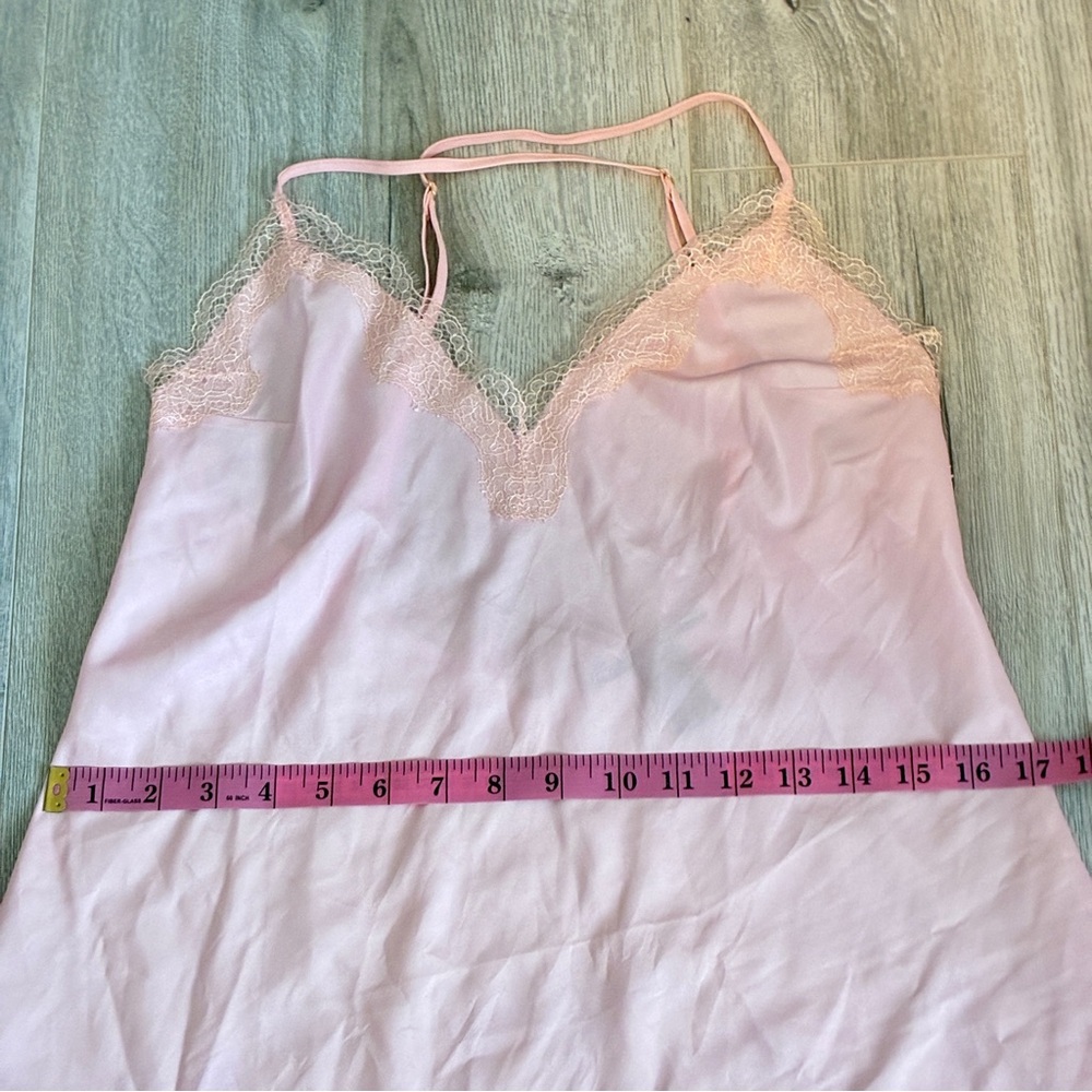 Victoria's Secret Ombré Pink and Purple Chemise with Lace Detailing - Picture 7 of 8